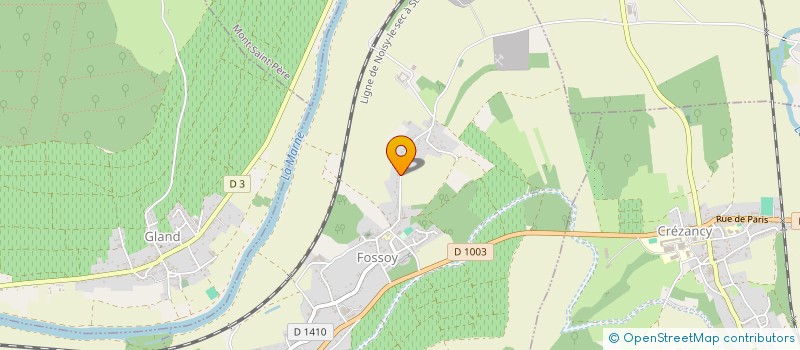 localisation de l'entreprise MADAME LAURA LEDUC  FOSSOY