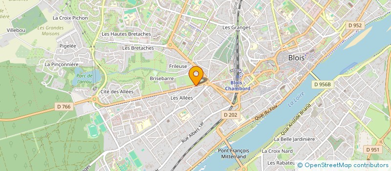 localisation de l'entreprise MADAME LAURA LEFORT à BLOIS