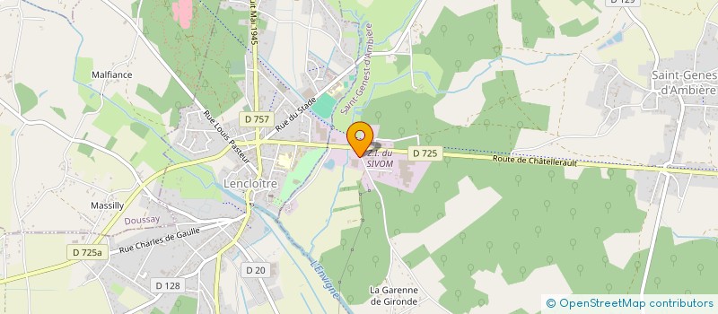 localisation de l'entreprise MADAME LAURA LEIDA  SAINT-GERVAIS-LES-TROIS-CLOCHERS