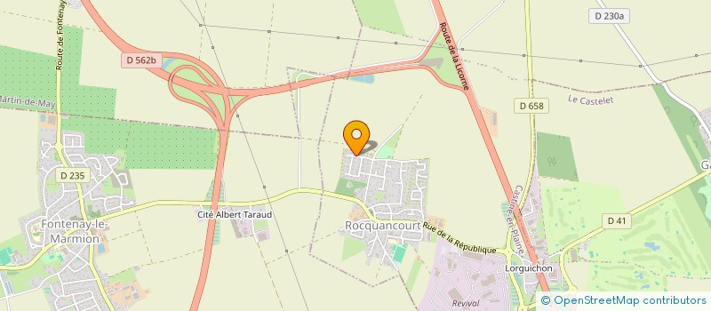 localisation de l'entreprise MADAME LAURA LELOUARD  CASTINE-EN-PLAINE