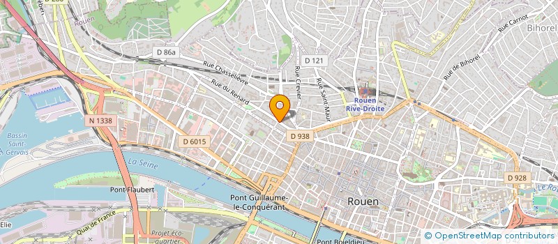 localisation de l'entreprise MADAME LAURA LEON à ROUEN