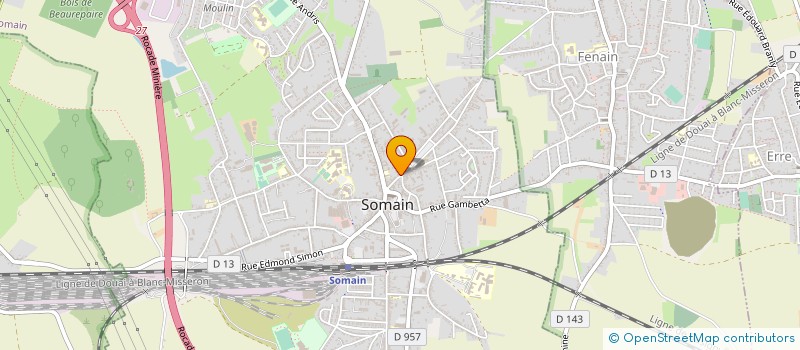 localisation de l'entreprise MADAME LAURA LEPINE  SOMAIN