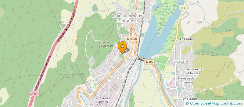 localisation de l'entreprise MADAME LAURA LESEIGNEUR  CHATEAU-ARNOUX-SAINT-AUBAN