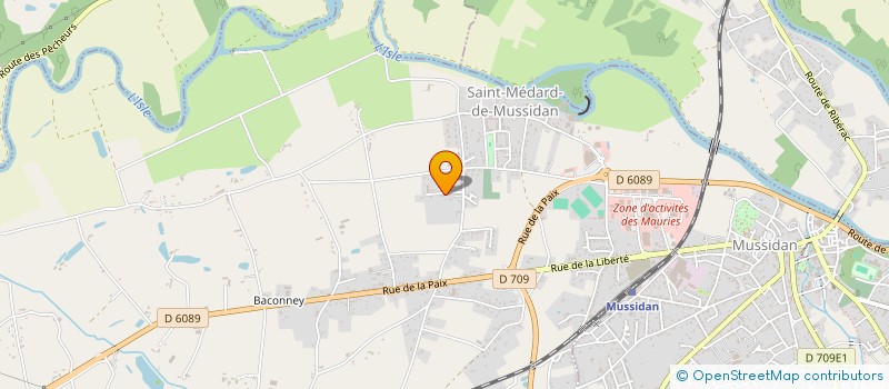 localisation de l'entreprise MADAME LAURA LEVEQUE  SAINT-MEDARD-DE-MUSSIDAN