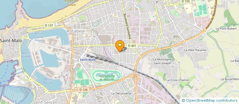 localisation de l'entreprise MADAME LAURA LEWINTRE  GRAND-AIGUEBLANCHE