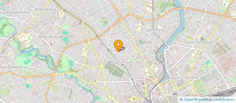 localisation de l'entreprise MADAME LAURA LIBESSART à NANTES