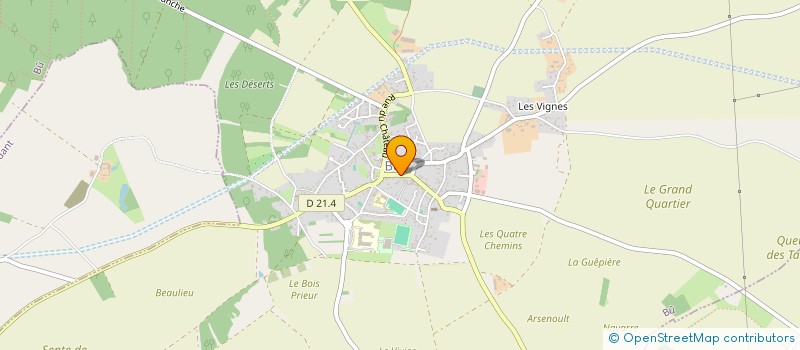 localisation de l'entreprise MADAME LAURA LIEURY  BU