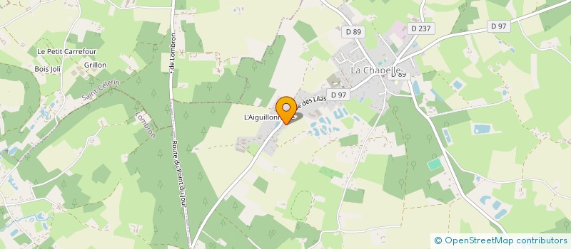 localisation de l'entreprise MADAME LAURA LIME  LA CHAPELLE-SAINT-REMY