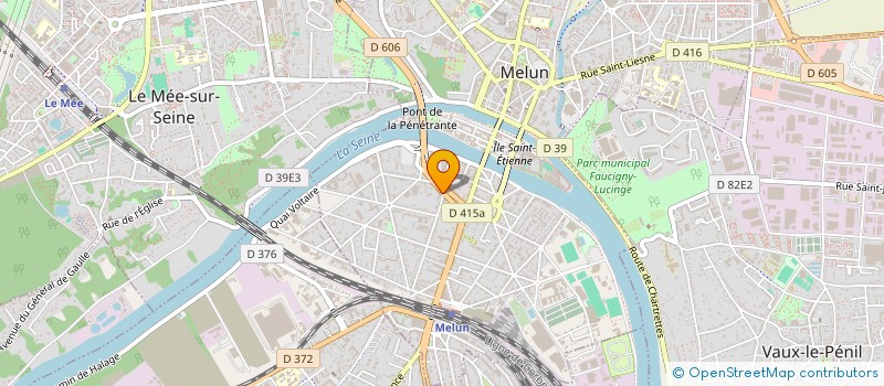 localisation de l'entreprise MADAME LAURA LIN  MELUN
