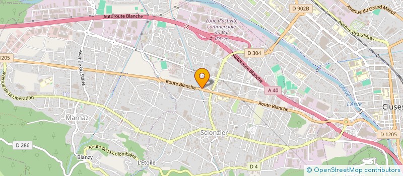 localisation de l'entreprise MADAME LAURA LIONI  SCIONZIER