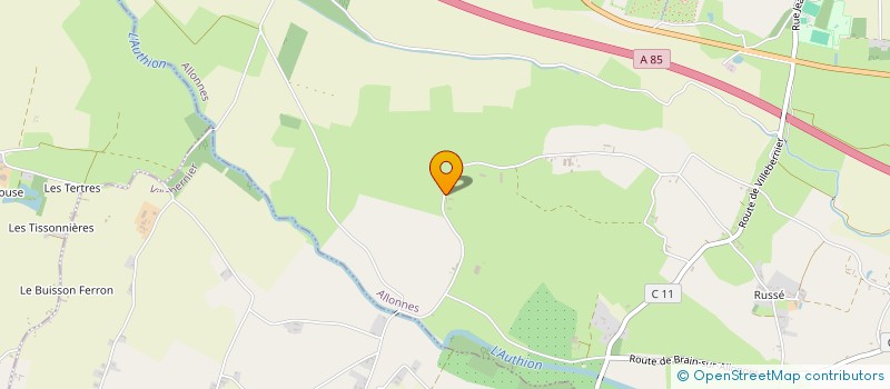 localisation de l'entreprise MADAME LAURA LONG  ALLONNES