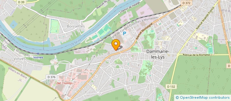 localisation de l'entreprise MADAME LAURA LONNOY à DAMMARIE-LES-LYS