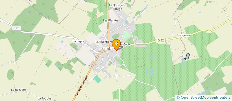localisation de l'entreprise MADAME LAURA LOPEZ  LE CONTROIS-EN-SOLOGNE