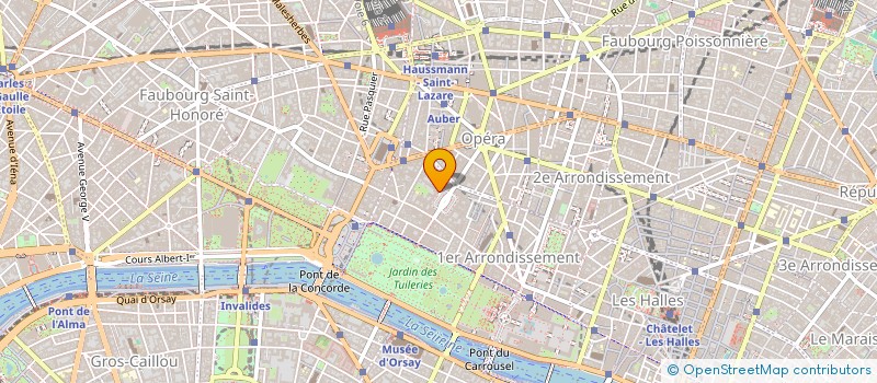 localisation de l'entreprise MADAME LAURA LOPEZ FERNANDEZ  PARIS