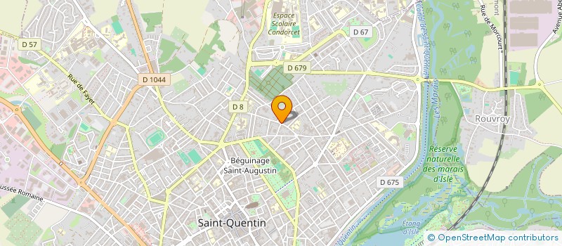 localisation de l'entreprise MADAME LAURA LOPEZ GOMEZ à SAINT-QUENTIN