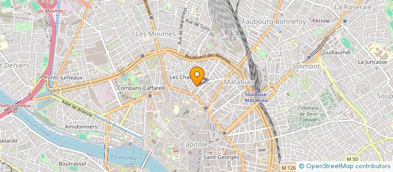 localisation de l'entreprise MADAME LAURA LOUGARRE à TOULOUSE