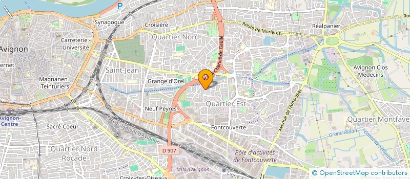 localisation de l'entreprise MADAME LAURA LOUIS  AVIGNON