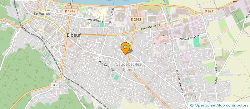 localisation de l'entreprise MADAME LAURA LUCAS  CAUDEBEC-LES-ELBEUF