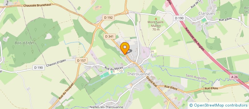 localisation de l'entreprise MADAME LAURA LUCAS  THEROUANNE