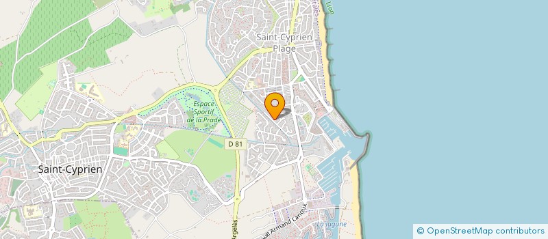 localisation de l'entreprise MADAME LAURA-MAE HOZER  ST CYPRIEN