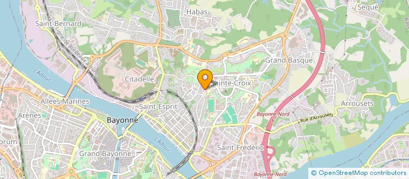 localisation de l'entreprise MADAME LAURA MAES à BAYONNE