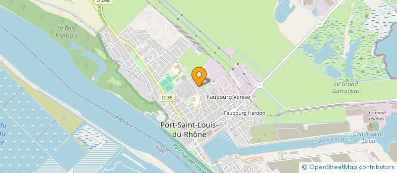 localisation de l'entreprise MADAME LAURA MAILLET à PORT-SAINT-LOUIS-DU-RHONE