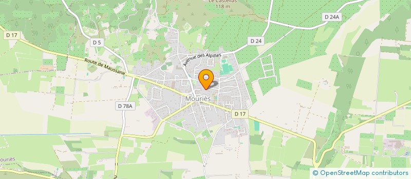 localisation de l'entreprise MADAME LAURA MAIMONE  MOURIES