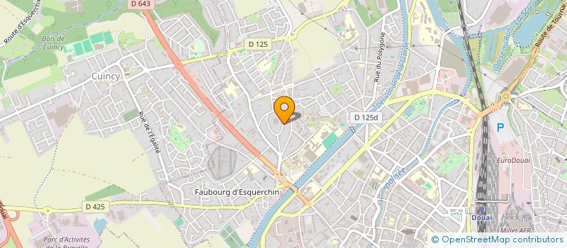 localisation de l'entreprise MADAME LAURA MAINE  DOUAI