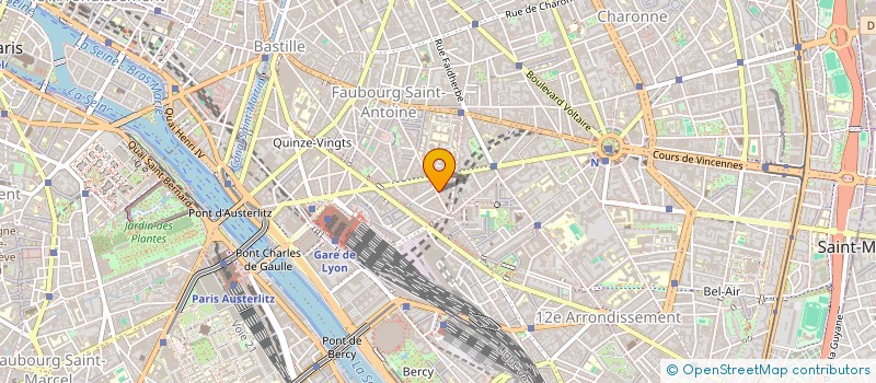 localisation de l'entreprise MADAME LAURA MAITE CLAUDE LATOURNERIE  PARIS