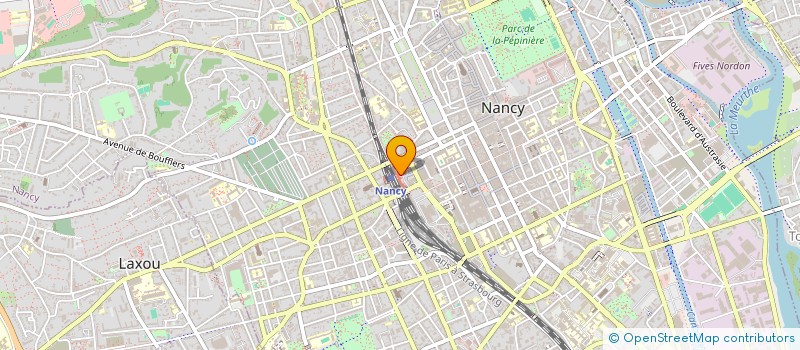 localisation de l'entreprise MADAME LAURA MALET  NANCY