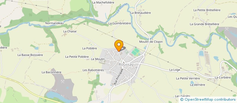 localisation de l'entreprise MADAME LAURA MALLET  SEVREMOINE