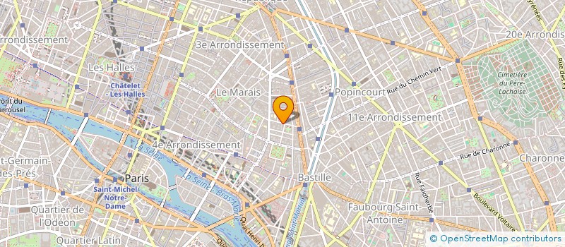 localisation de l'entreprise MADAME LAURA MARCIANO  PARIS