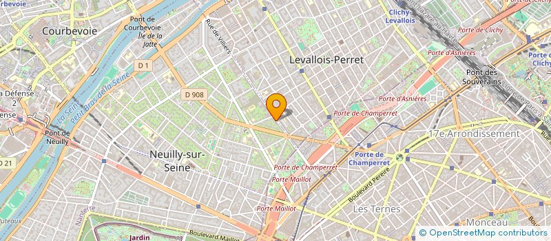 localisation de l'entreprise MADAME LAURA MARCOS à NEUILLY-SUR-SEINE