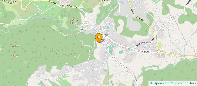 localisation de l'entreprise MADAME LAURA MARCOZ  SALERNES