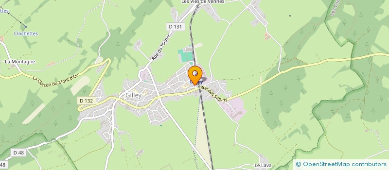 localisation de l'entreprise MADAME LAURA MARGUET  GILLEY