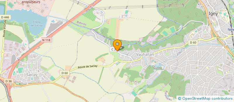 localisation de l'entreprise MADAME LAURA MARIANNE GARNAUD à VERRIERES-LE-BUISSON
