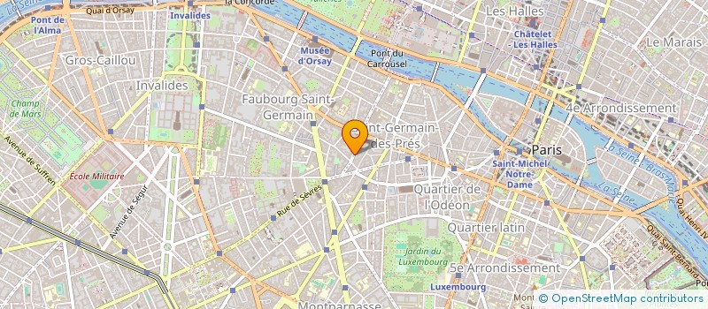 localisation de l'entreprise MADAME LAURA-MARIE GAUDOUX  PARIS