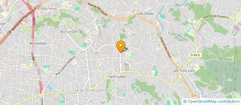 localisation de l'entreprise MADAME LAURA MARIN à MARSEILLE