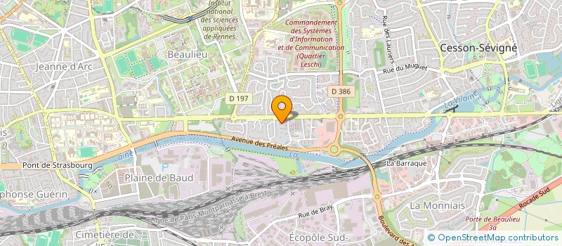 localisation de l'entreprise MADAME LAURA MARQUIS  BRECH