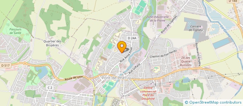 localisation de l'entreprise MADAME LAURA MARRERO à PONT-DE-CHERUY