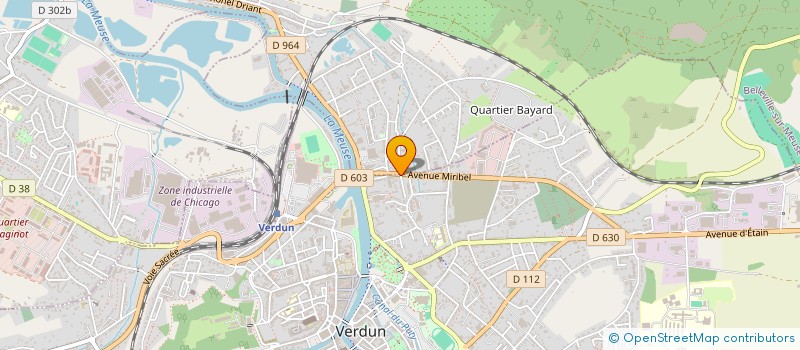 localisation de l'entreprise MADAME LAURA MARRERO à VERDUN