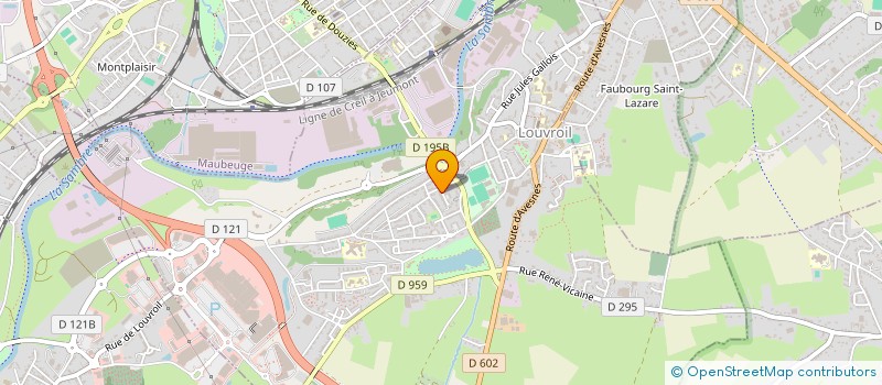 localisation de l'entreprise MADAME LAURA MARSZOLIK  LOUVROIL