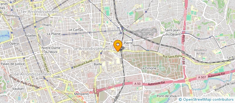 localisation de l'entreprise MADAME LAURA MARTIGNON à MARSEILLE
