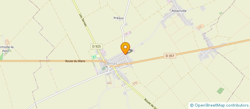 localisation de l'entreprise MADAME LAURA MARTIN  BINAS