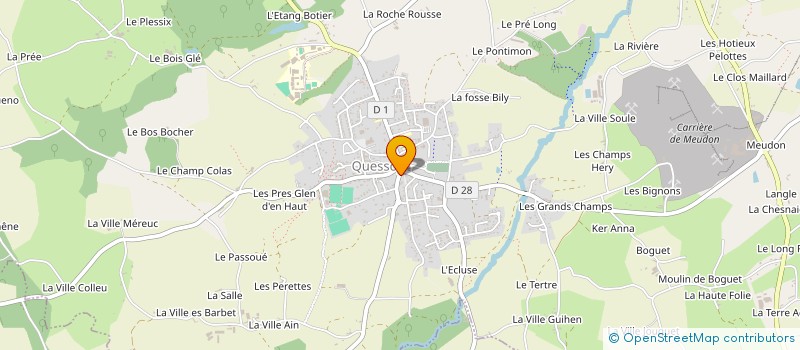 localisation de l'entreprise MADAME LAURA MARTIN  QUESSOY