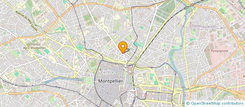 localisation de l'entreprise MADAME LAURA MARTINELLI à MONTPELLIER