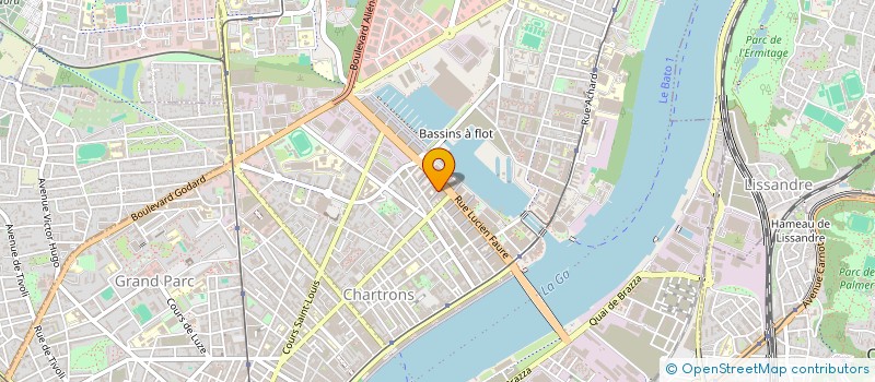 localisation de l'entreprise MADAME LAURA MARTINET  BORDEAUX