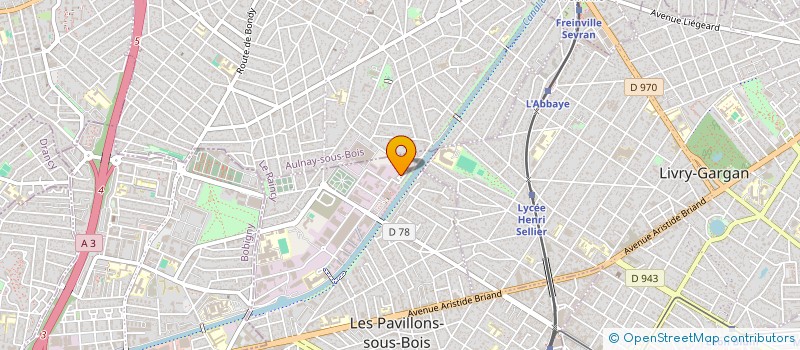 localisation de l'entreprise MADAME LAURA MARTINEZ  LES PAVILLONS-SOUS-BOIS