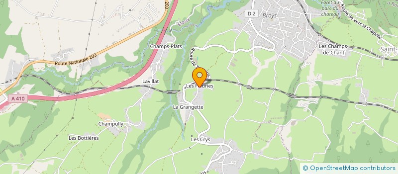 localisation de l'entreprise MADAME LAURA MASSON  LA ROCHE-SUR-FORON