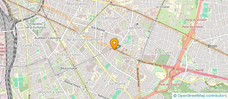 localisation de l'entreprise MADAME LAURA MATERNA  LYON